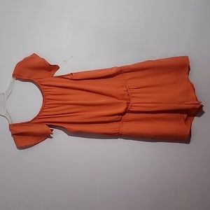 NWT Rebecca Minkoff Lovino Off TheShoulder Romper sz L